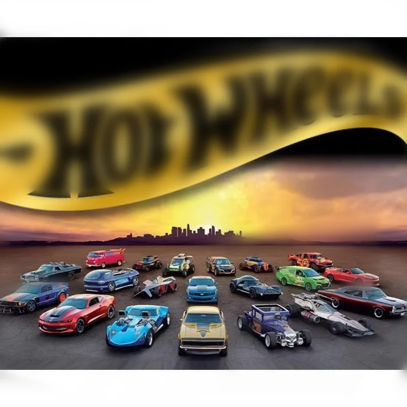 Metalen Gegoten Speelgoed Jongen Geschenken Legering Hot Wheels Automodel 1:64 Inertie Legering Sportwagen Race Legering Speelgoed Auto Model