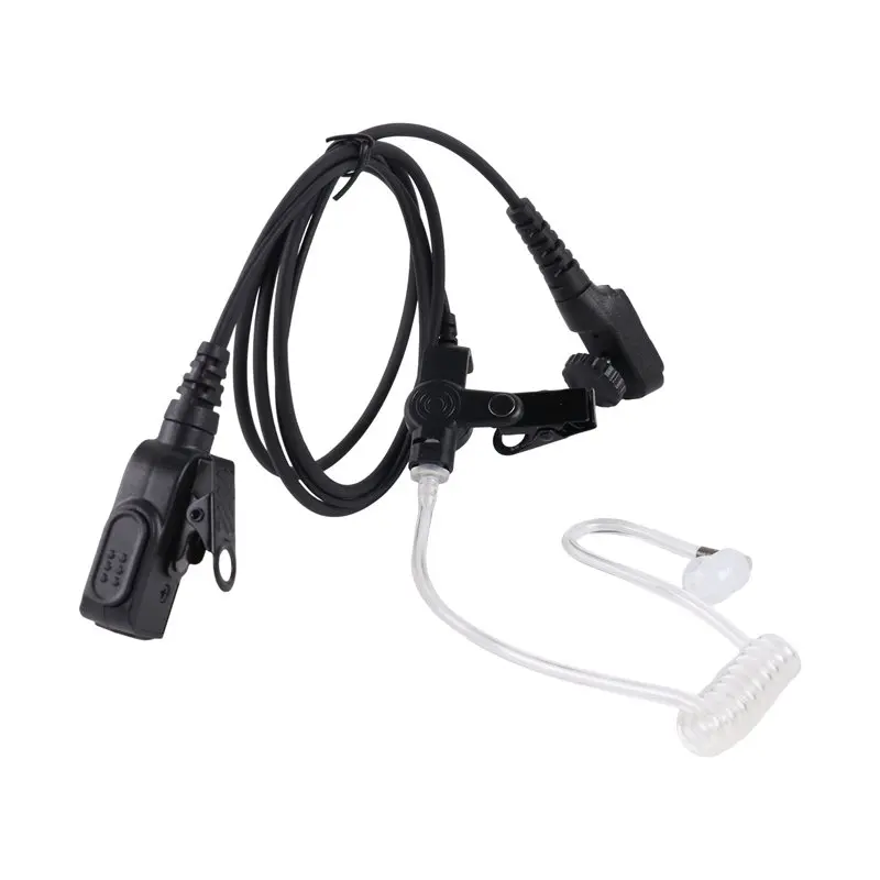 N36R-Air Duct Headset For EADS THR9 Radio Airbus Two Way Radio Earpiece PTT For EADS THR9I TH9 DIY8100 TP9400 Walkie Talkie Head