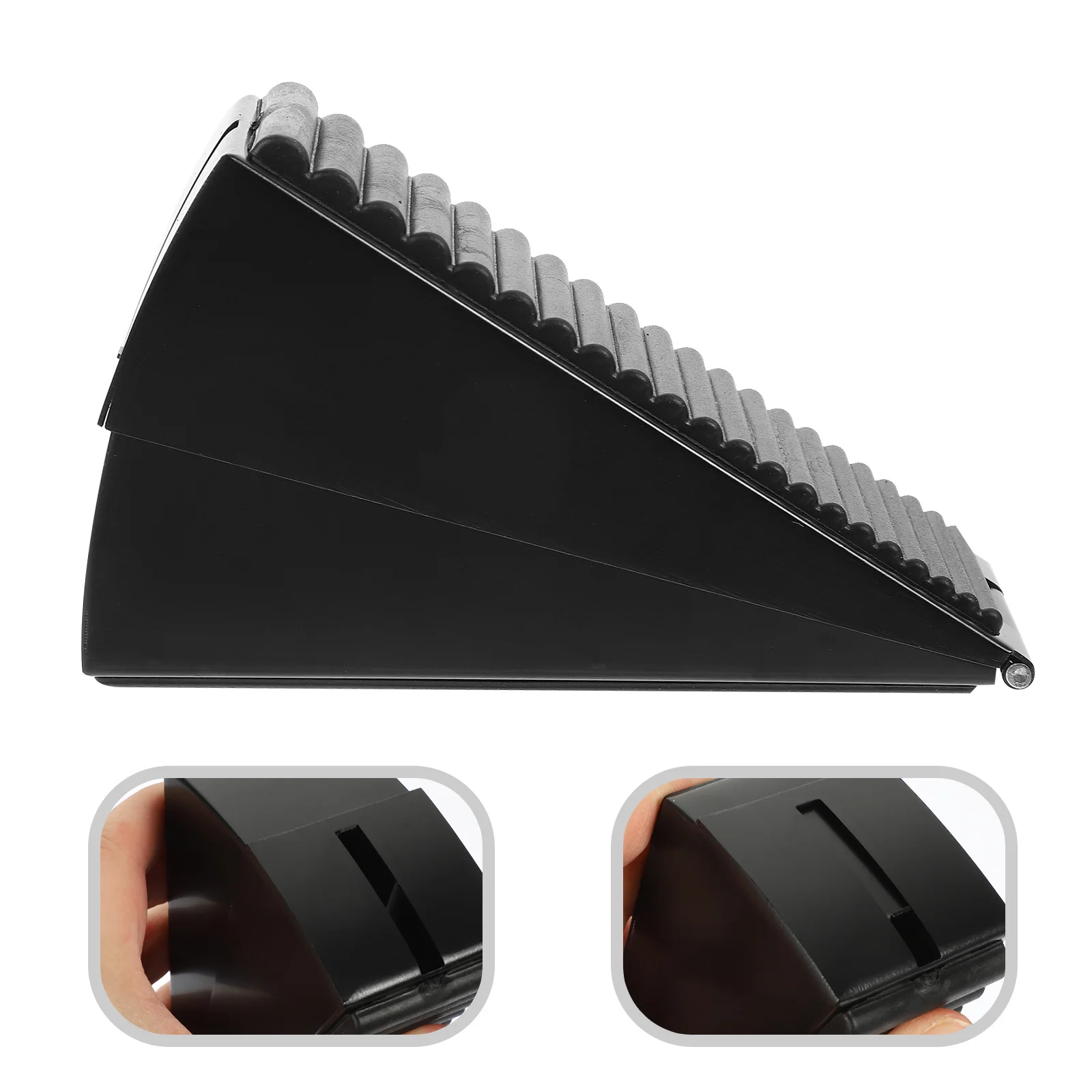 Pragmatische deurstopper Spring Design Anti-Collision Wedge Nagelvrije vloermuurbeschermer voor slaapkamerstopper