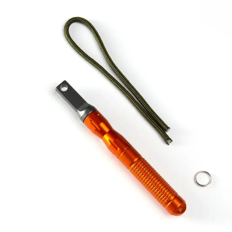 Encendedor portátil de supervivencia al aire libre para hombre, accesorios de cigarrillos para acampar de aventura, herramienta pequeña de regalo,