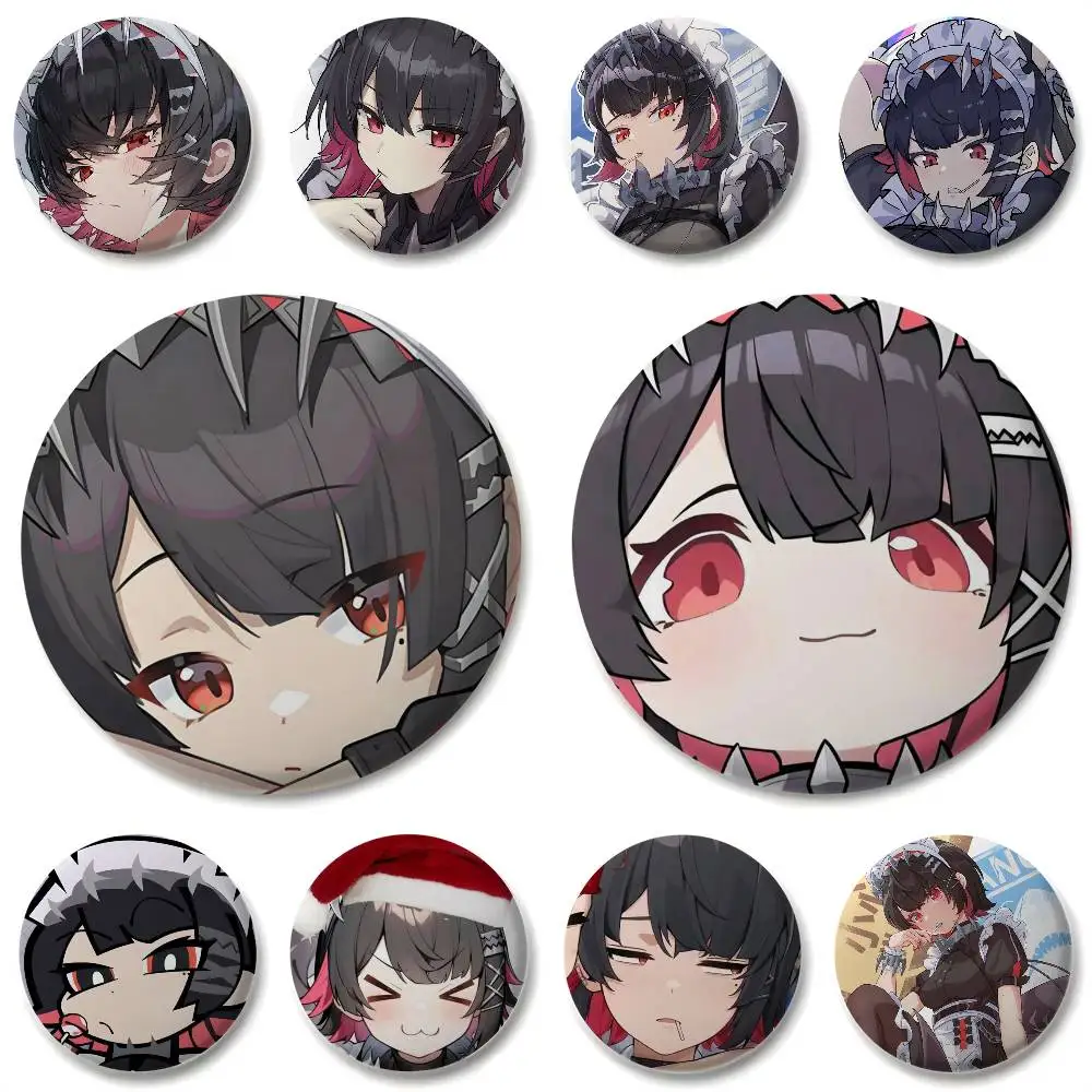 

Ellen Joe Zzz Game Badges Round Exquisite Badge Brooches Creative Pins For Clothes Hat Backpack Gift Accessories