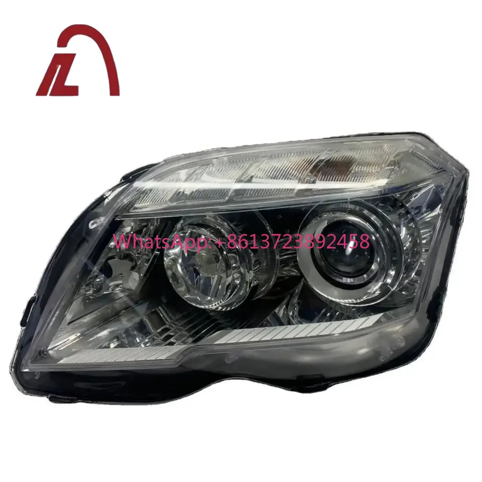 Auto Headlight Xenon Dual Super Headlights for Mercedes-Benz GLK-CLASS X204 2009-2012 H4 Bulb Shape 6000k Used Car Accessories