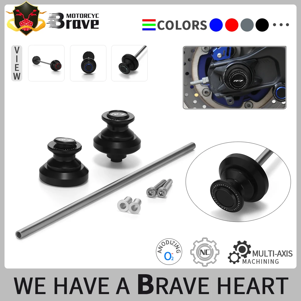 

For Yamaha YZF-R7 yzf-r7 R7 2022- Motorcycle Fairing Frame Crash Slider Swingarm Spool Stand