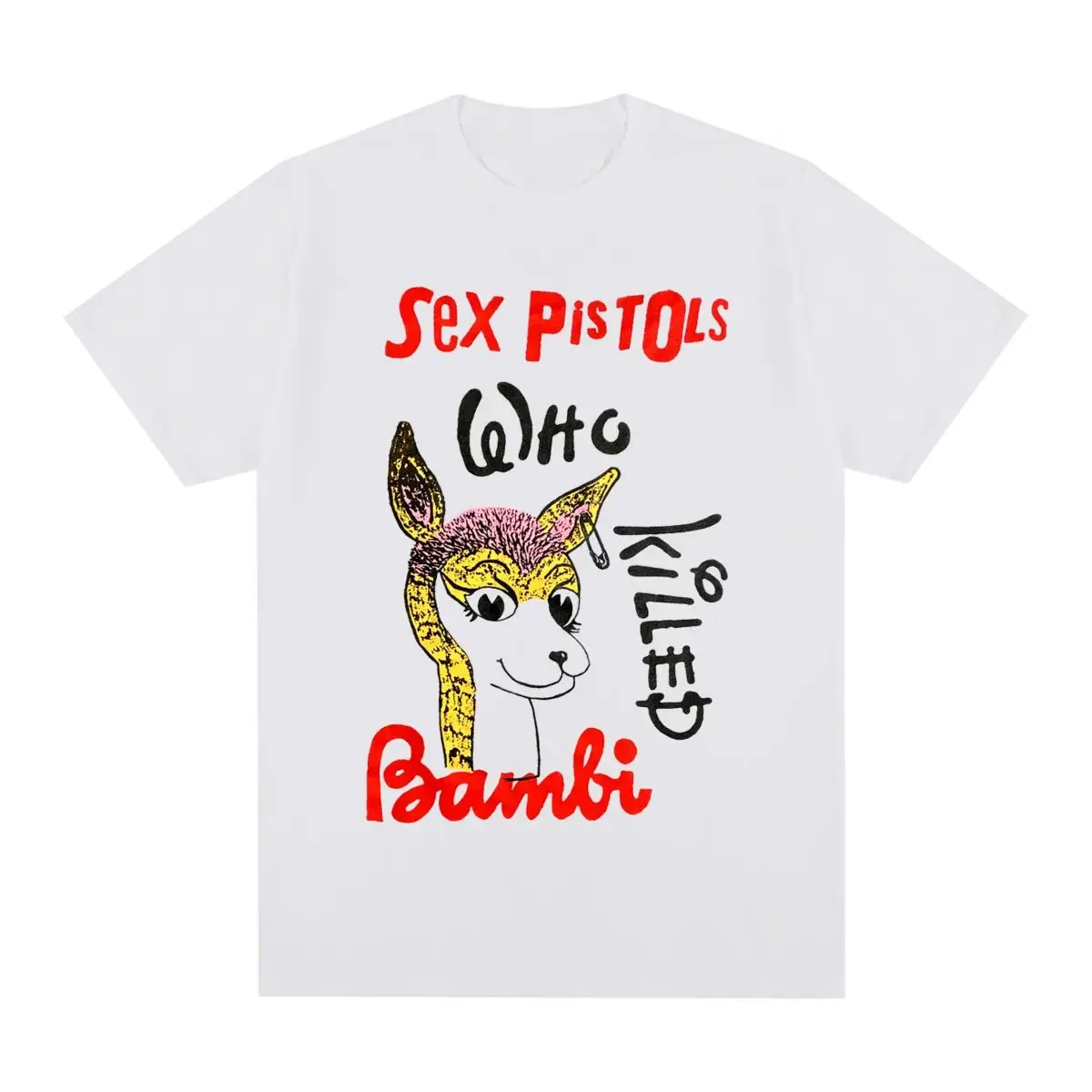 Sex Pistols Vintage T-shirt Fashion Print Punk Rock Cotton Men Women T Shirt New Tee Tshirt Womens Tops