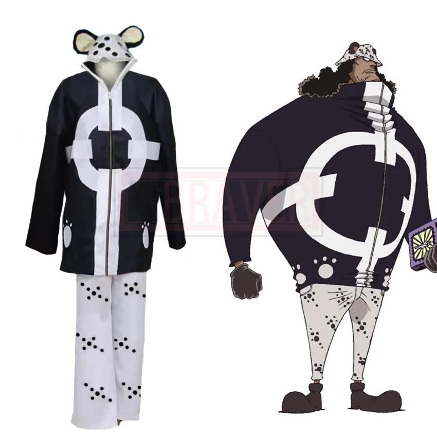 Bartholemew Kuma PX-0 Cosplay Costume Party Christmas Halloween Custom Made Any Size