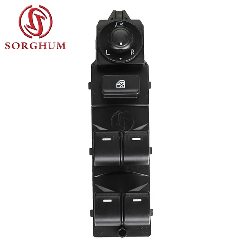 Imagen 2 del producto Elevador de botón de interruptor principal de ventanilla eléctrica SORGHUM para Mazda 6 2014-2016 FST-MA-1065 FSTMA1065 GKL2-66-350A GKL 266350 Un repuesto de automóvil