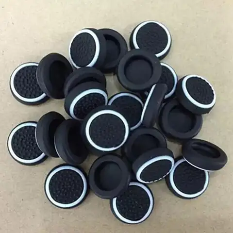 Novo 4 pçs/set controlador polegar silicone vara aperto tampa capa para playstation5 ps5 ps4/ps3/ps2 um