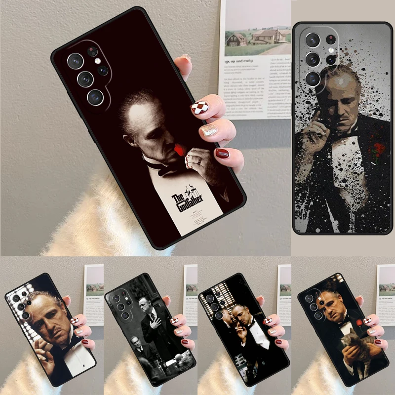 The Godfather TPU Phone Case For Samsung Galaxy note 10 pro S26 S25 S24 S23 S22 Ultra Plus S21 FE S20 Shockproof Cover