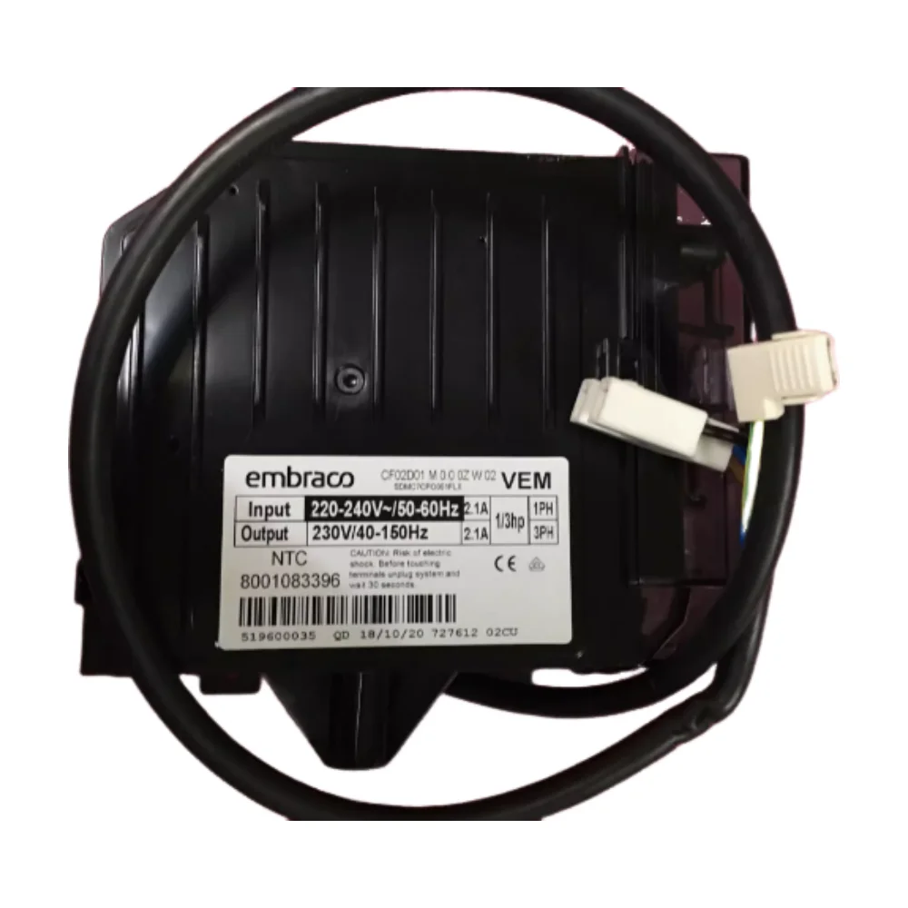 للثلاجة Embraco ضاغط CF02D01M VEM لوحة محرك التردد المتغير 193525231   أجزاء