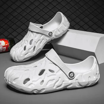 여름 고무 쪼리 미끄럼 방지 신발, Chaussure 럭셔리 브랜드 스니커즈, 남성 테니스용 탑 브랜드 슬리퍼 디자이너 