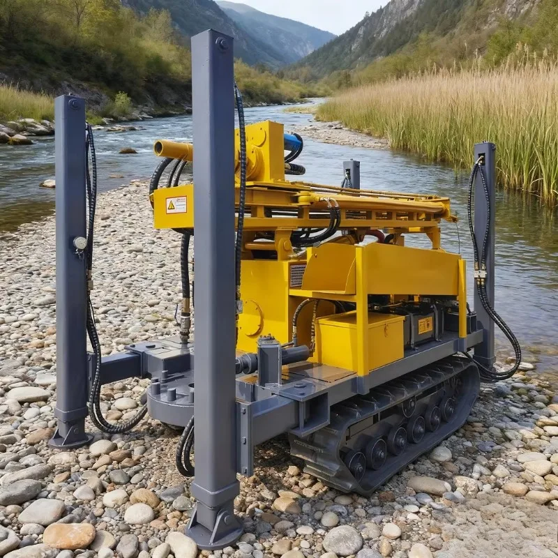 Hydraulic Core Borehole Drilling Rig Portable Geological Water Well Exploration Drilling Equipment
