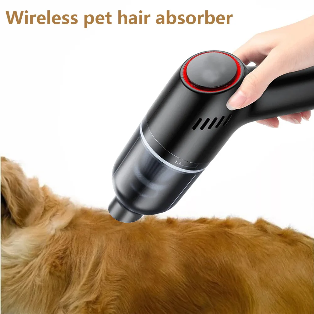 Multifunctional Wireless Pet Hair Sucker USsb Rechargeable Vacuum Cleaner Cleaning Dog House Cat House Car Vacuum Cleaner