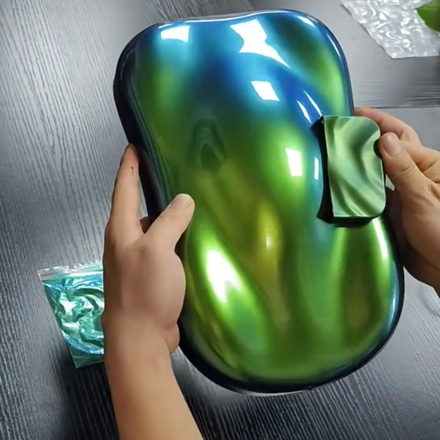 

Supershifting Hypershift Chameleon Pigment ColorShift Car Paint Chrome pearl Pigment Powder m03