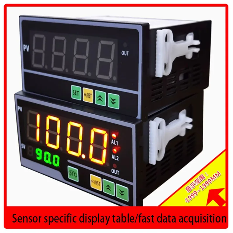 Displacement sensor display intelligent automation electronic ruler instrument analog measurement and control instrument
