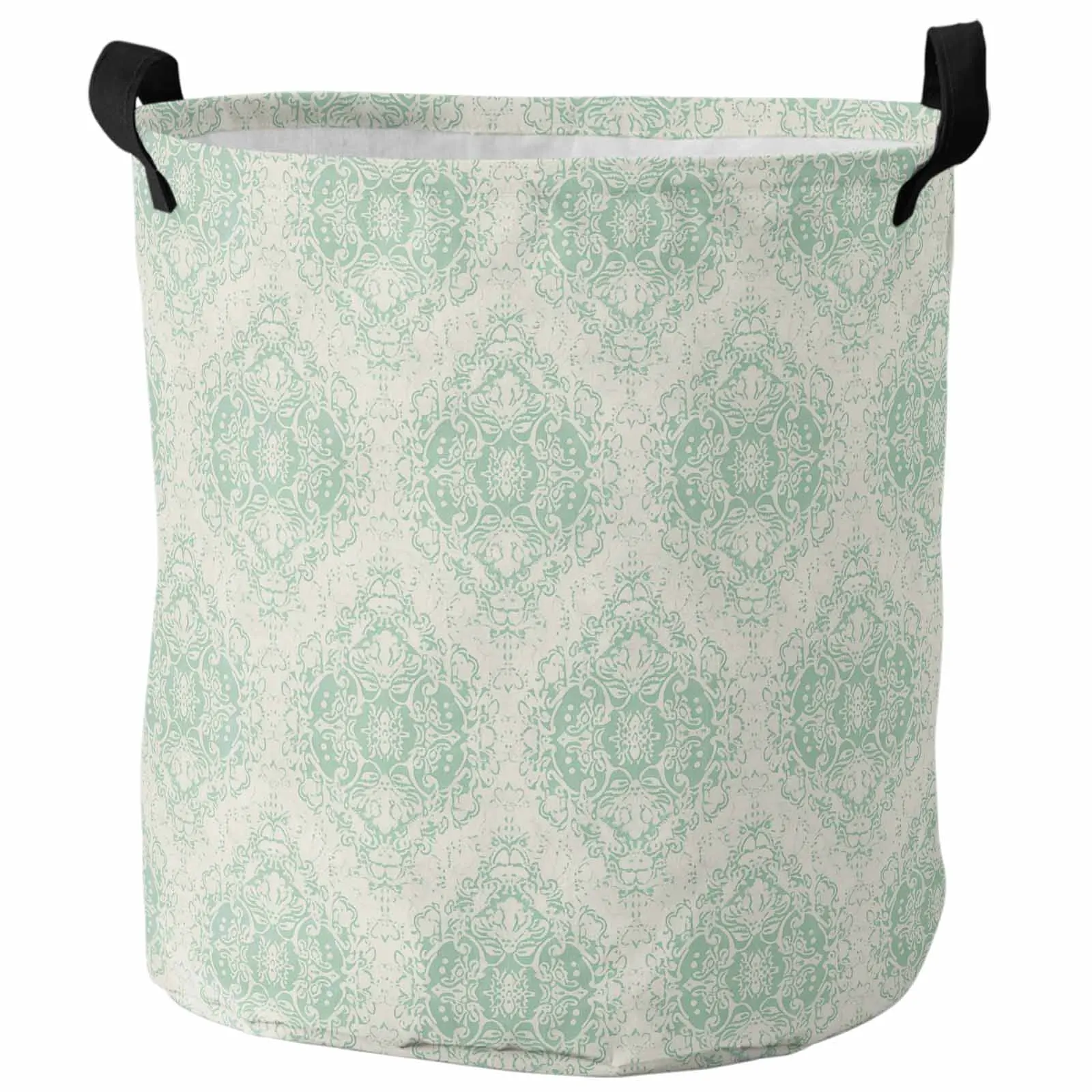 Ethnic Style Retro Persian Pattern Floral Foldable Dirty Laundry Basket Kid's Toy Organizer Waterproof Storage Baskets