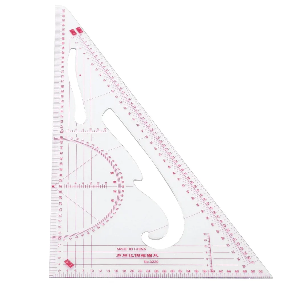 3pcs Flexible Sewing Ruler Precise Measurement Scale Clear Markings Garment Ruler Multifunctional Ruler Dressmaking