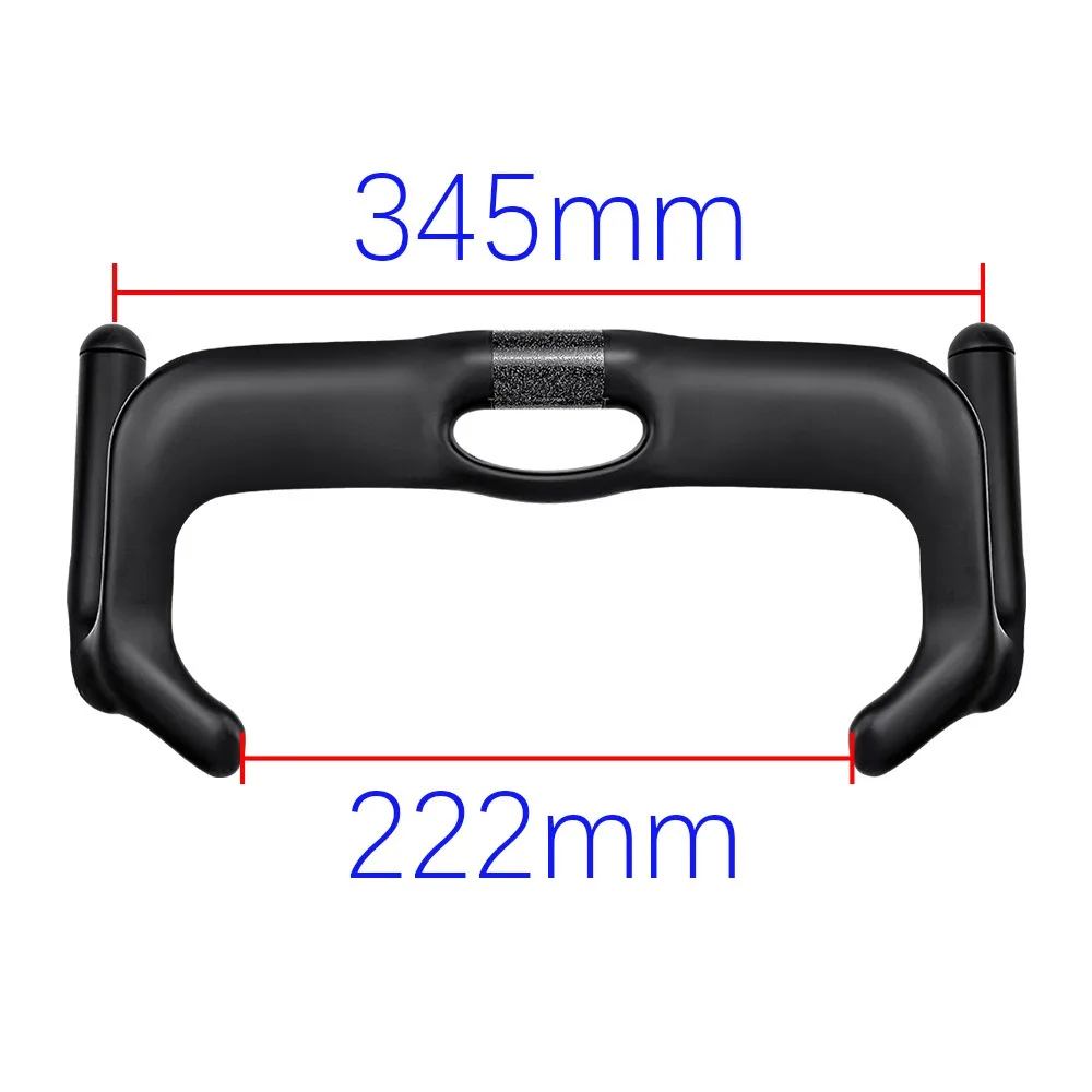 Vollcarbon-Fahrradlenker, Professioneller Rennradlenker, 325mm Fixie-Wettkampf-Fahrradlenker, Fahrradzubehör – Detail 10