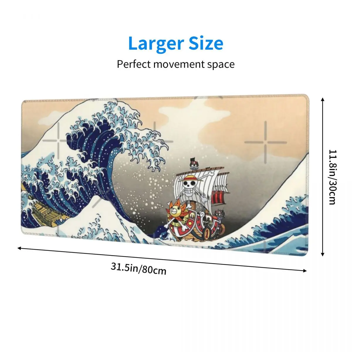 Great Wave Anime Manga The Sunny Rubber Keyboard Pads