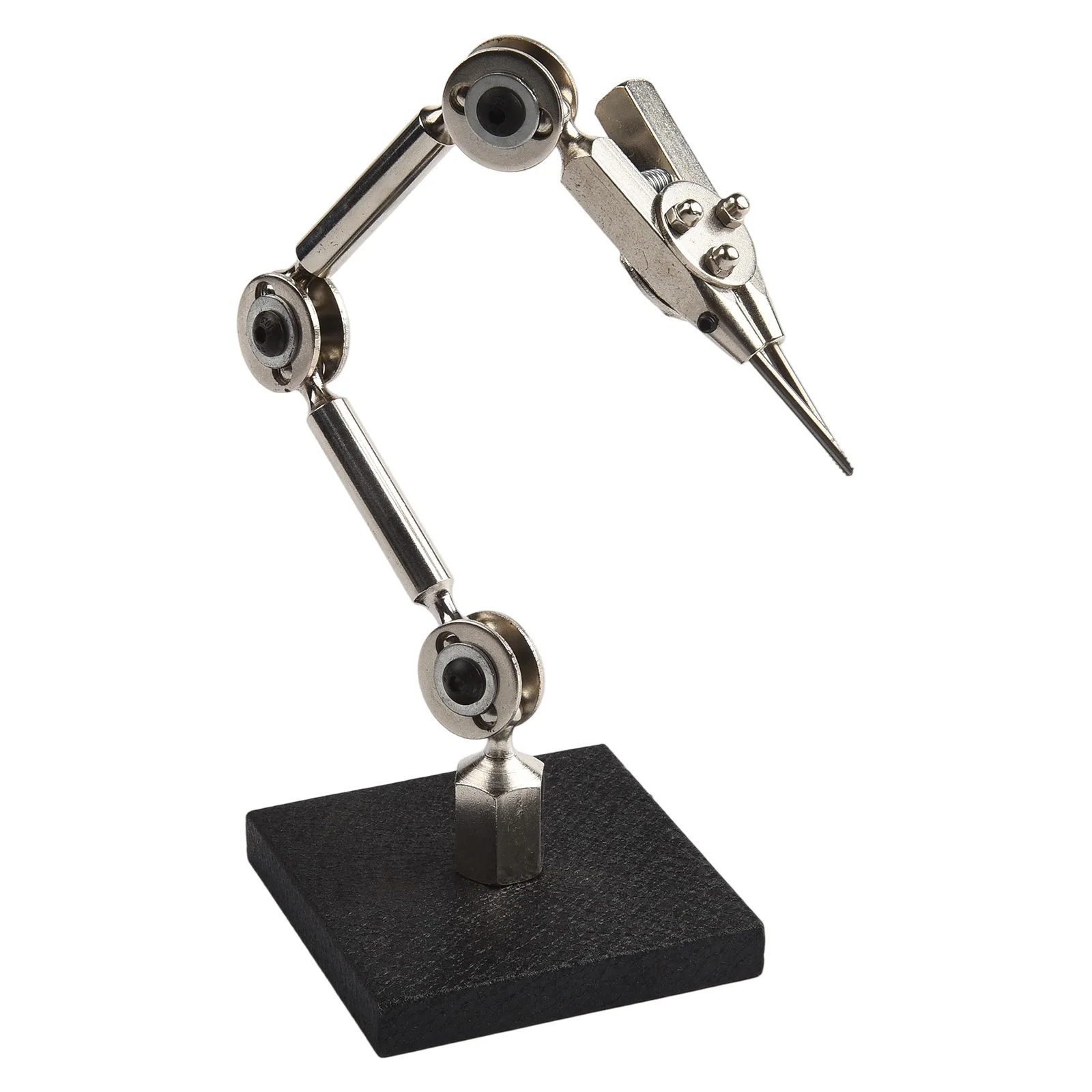 Third Hand Soldering Iron Stand With Adjustable Arms And Cast Iron Base For Jewelry Welding Fixture Solder Helping Hands Tool