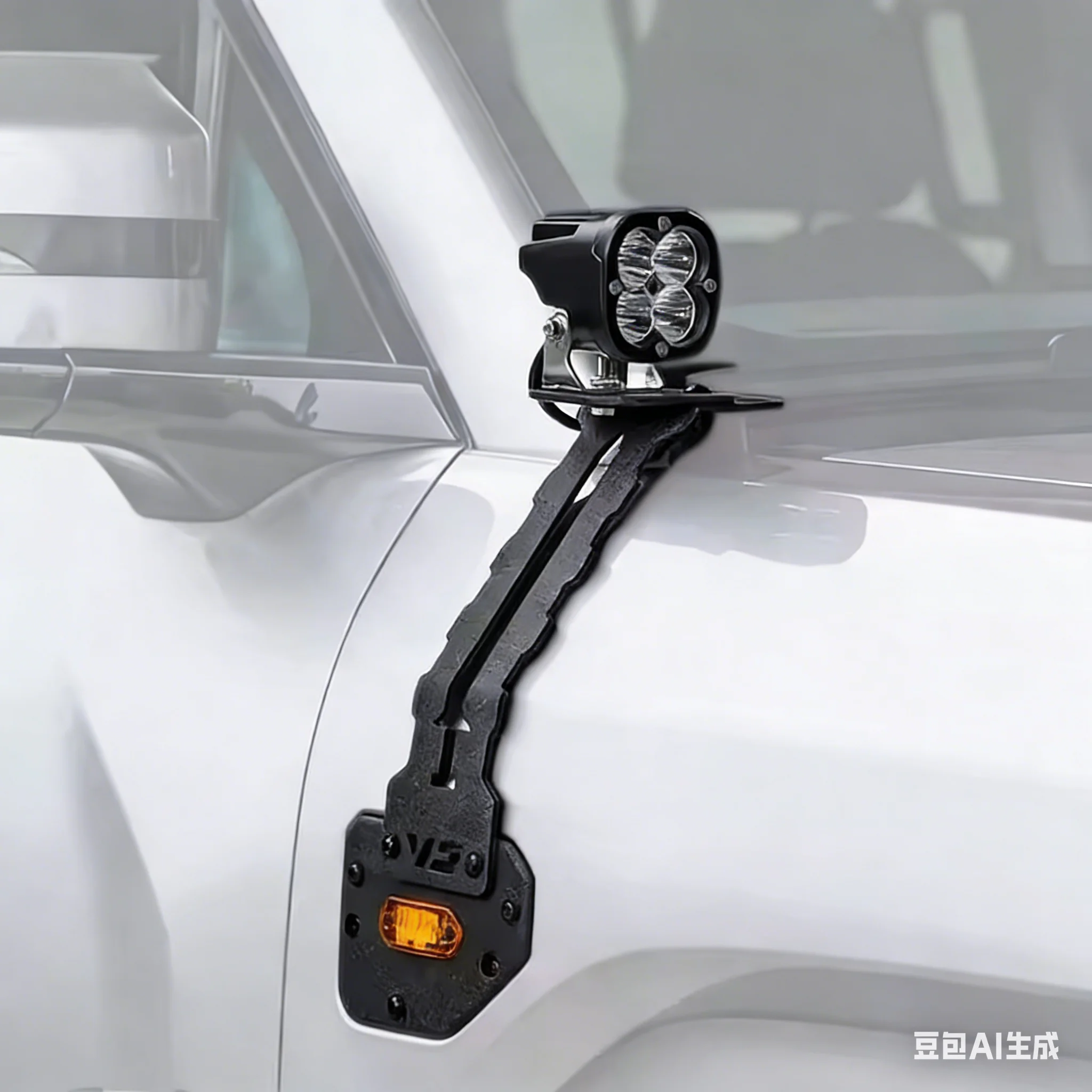 

New Upgraded Searchlight Base Bracket Spotlight Bracket With Light for Byd Leopard 5 2026 Accessories