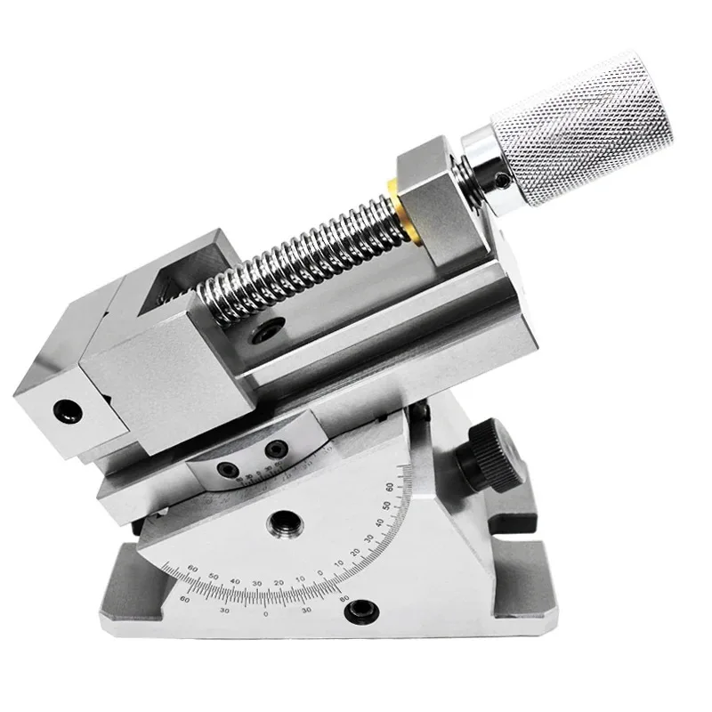 

Precision Universal Angle Vise for Grinders and Milling Machines 2/3/4 Inches Manual Steel Drive