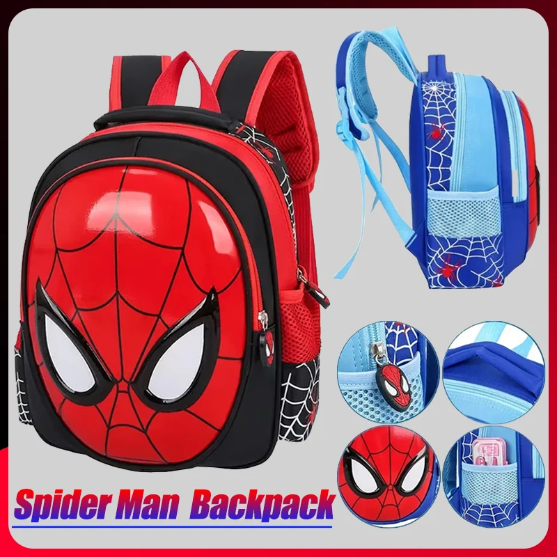 

Cartoon Spider Man Backpack Back To School Anime Children School Bag Cute Kindergarten Personalized Print Backpack Student Gifts