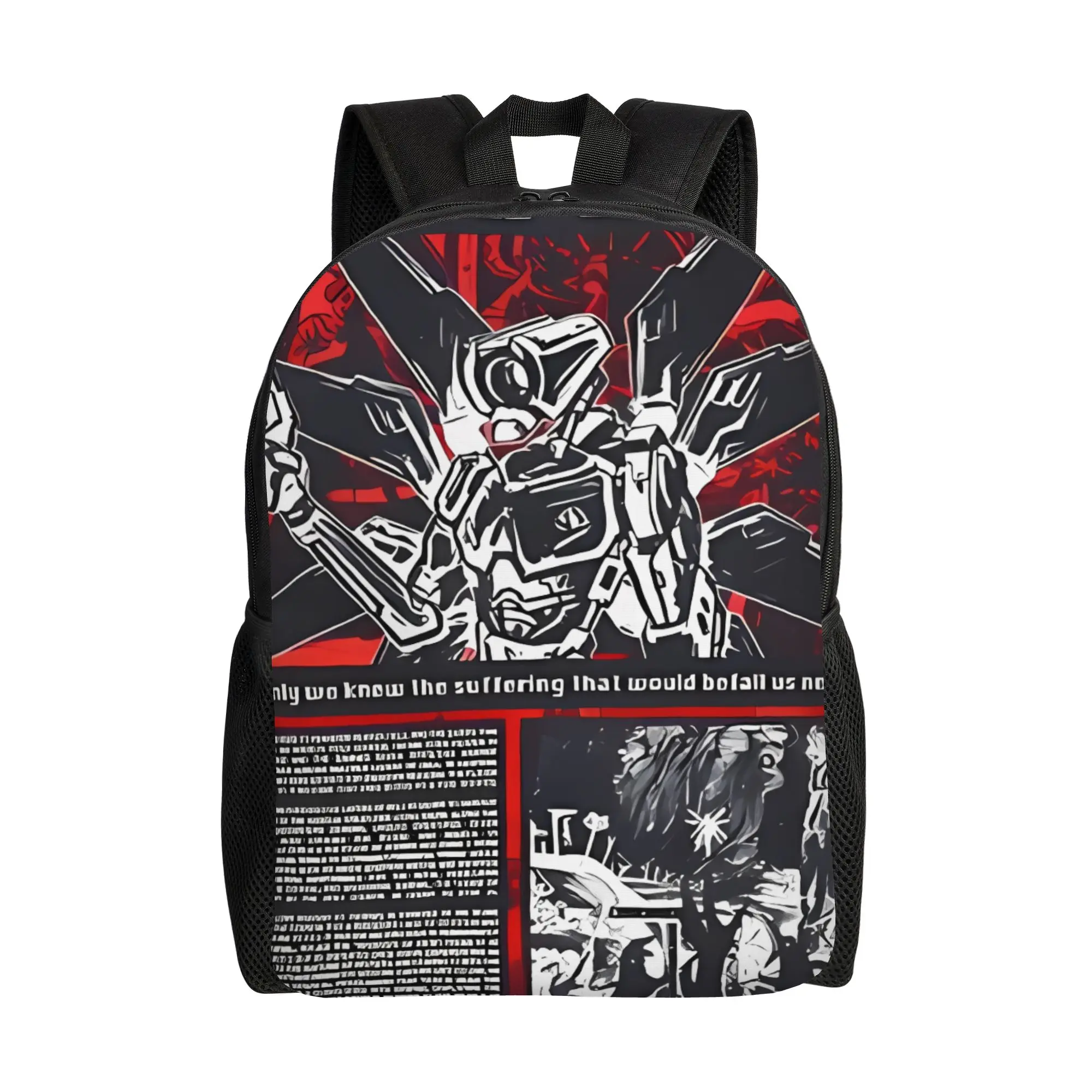 

If Only We Knew The Sulfering That Would Befall Us Next Ultrakill Backpack Daily mochila Large Capacity Bag Back To School