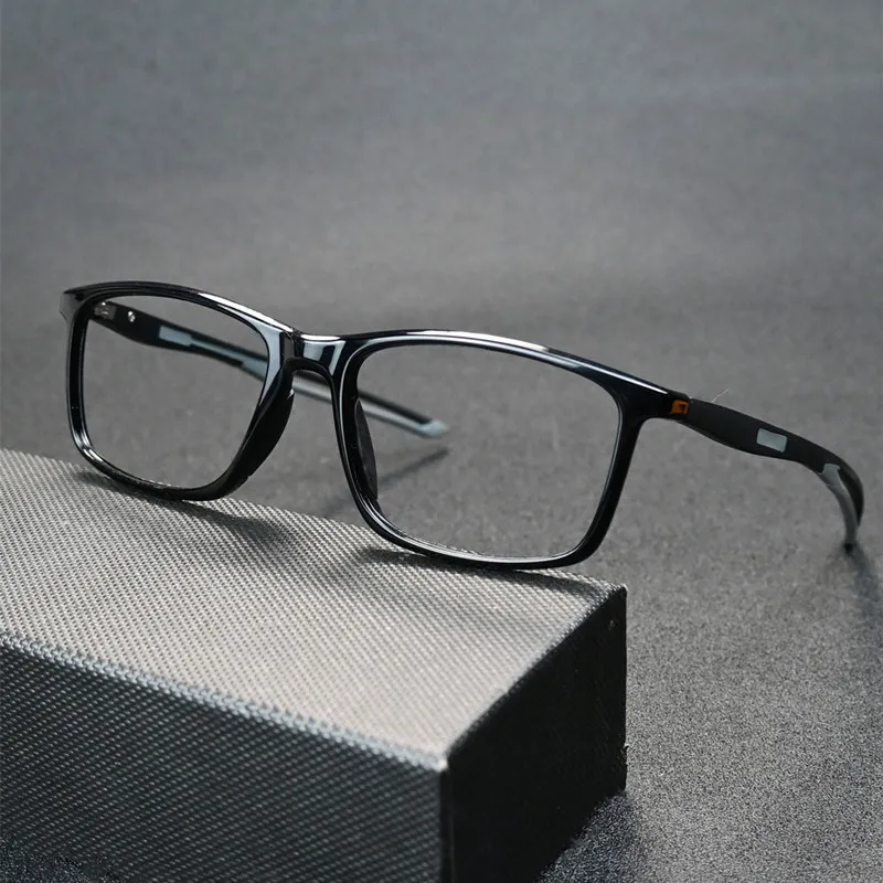 2024 New Comfortable Retro TR90 Sports Basketball Glasses Frame Retro Unisex Anti Blue Light Glasses for Man and Woman Eyewear