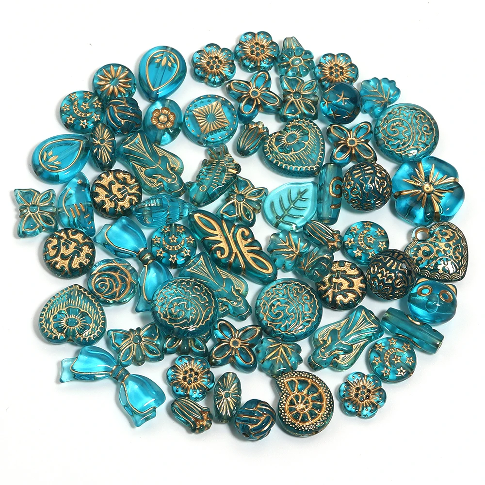 Mixed Classical Acrylic Beads for Jewellery Making