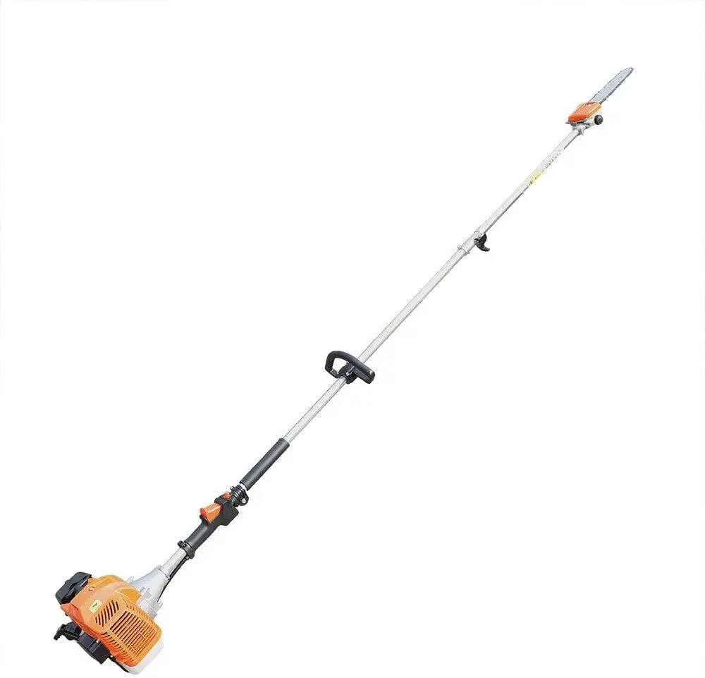 52CC Pole Saw Gas Powered Two-Stroke Cordless Tree Trimmer Pruning Chainsaw Long Extension Garden Branch Cutter for Tree Trimmin