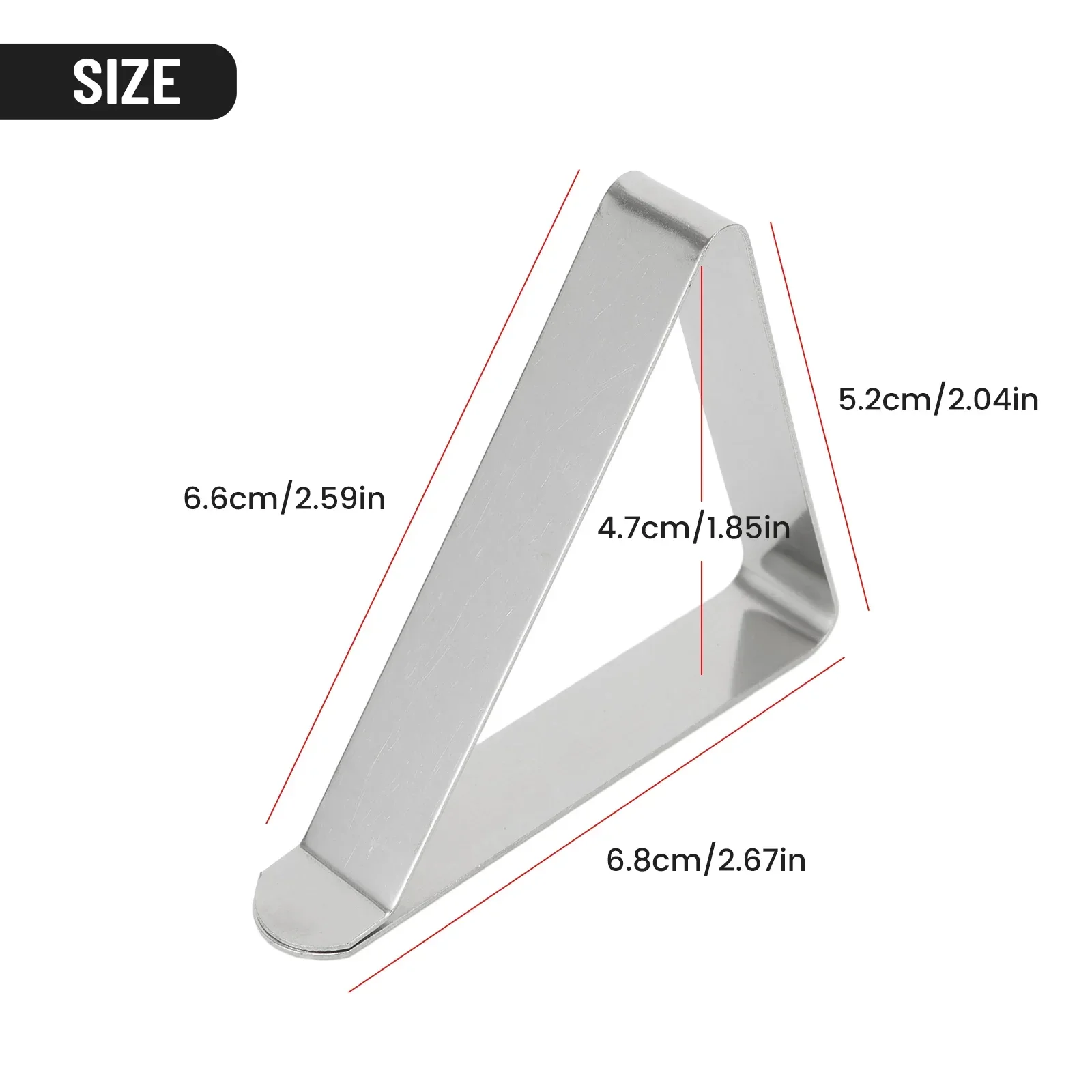 8pc Tablecloth Clips Stainless Steel Non-Slip Securing Holder Decorative Leaf Table Cloths Picnic Clamp Holder Table Cover Clamp