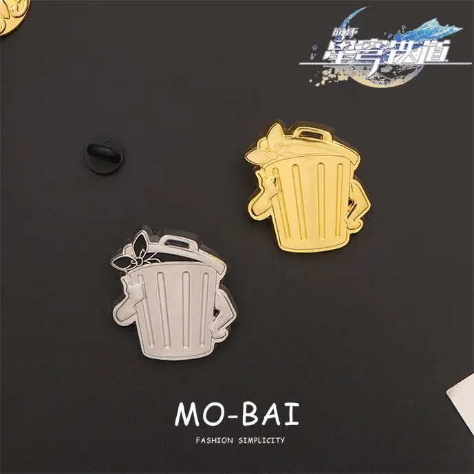 Honkai: Star Rail Peerless Trash Can Game Peripherals Creative Design Backpack Decoration Interest Collection Birthday Present