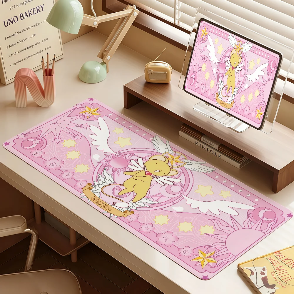 Card Captor Sakura Mouse Pad Large Non-slip Lockedge Desktop Computer Desk Mat Keyboard MousePad Office Gamer Student Cute Gifts