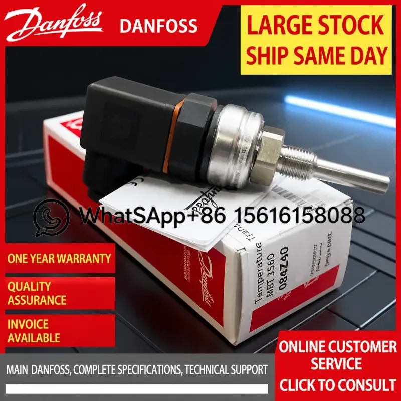 Danfoss MBT5560 Temperature Sensor 084Z4026 084Z4025 084Z4028 084Z4051 084Z4124 084Z4082 084Z4056  084Z4020 084Z4124