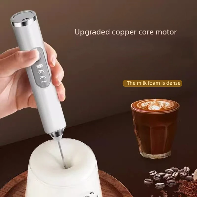 

Электрический вспениватель молока Easy Clean с USB-зарядкой, портативный многофункциональный прибор для кофе и молока