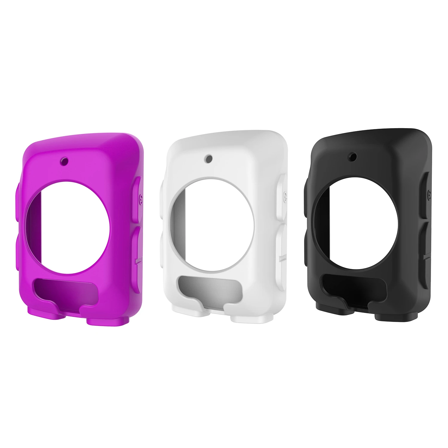 Para Garmin Edge 520 Medidor de código E520 Reloj de bicicleta Funda de silicona-Negro