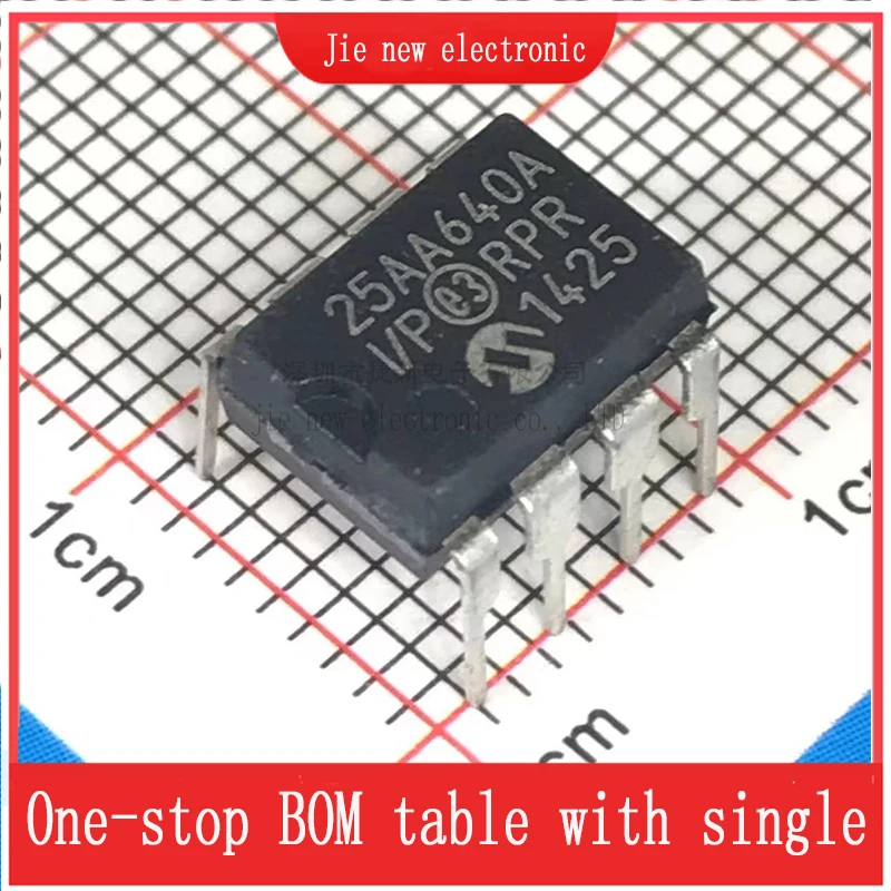 10PCS 25AA640A-I/P Spot supply new and original