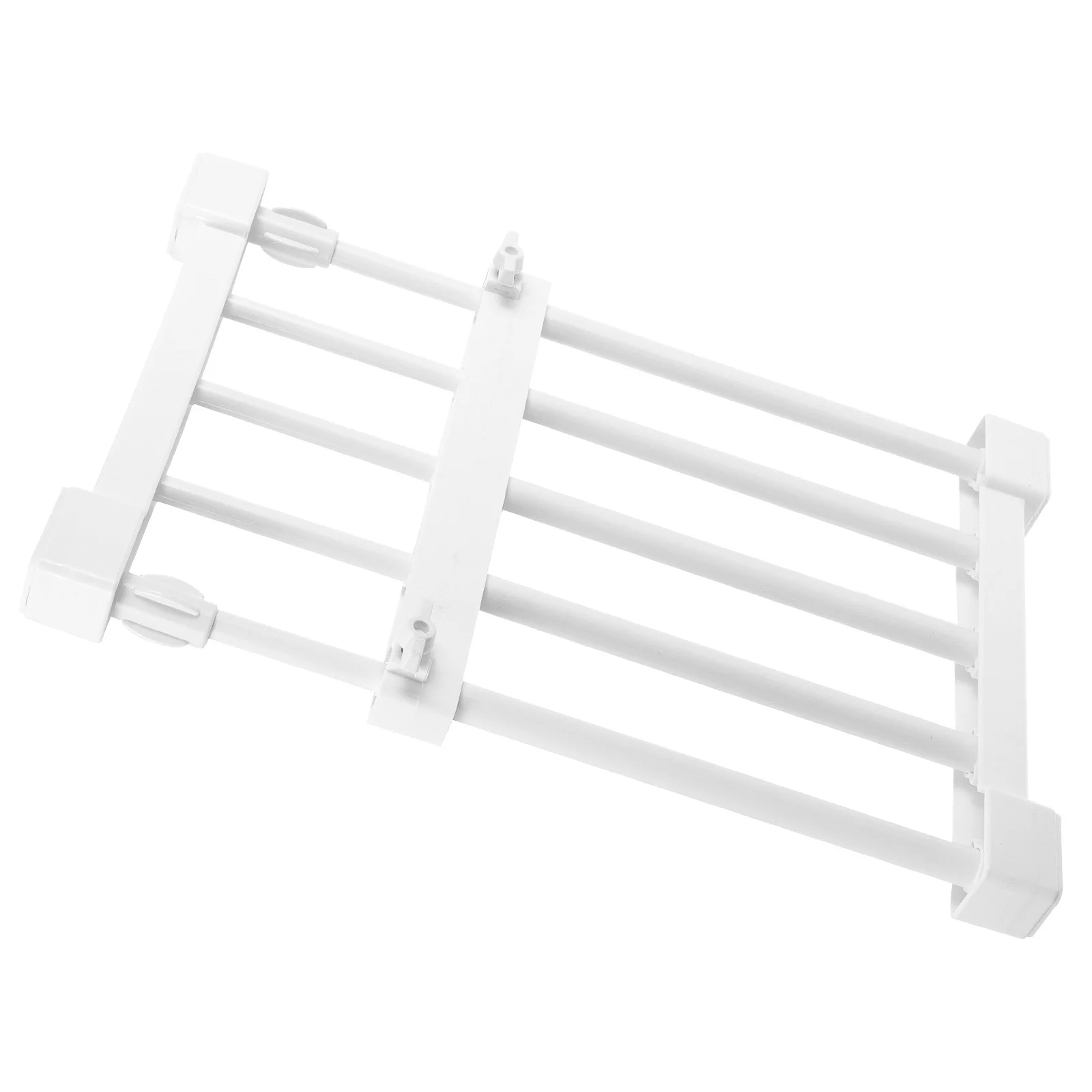 Einziehbare Spannung, verstellbarer Organizer, abnehmbares Lagerregal, verschleißfeste Regale, Haushaltsschrankregal, Schrankregal