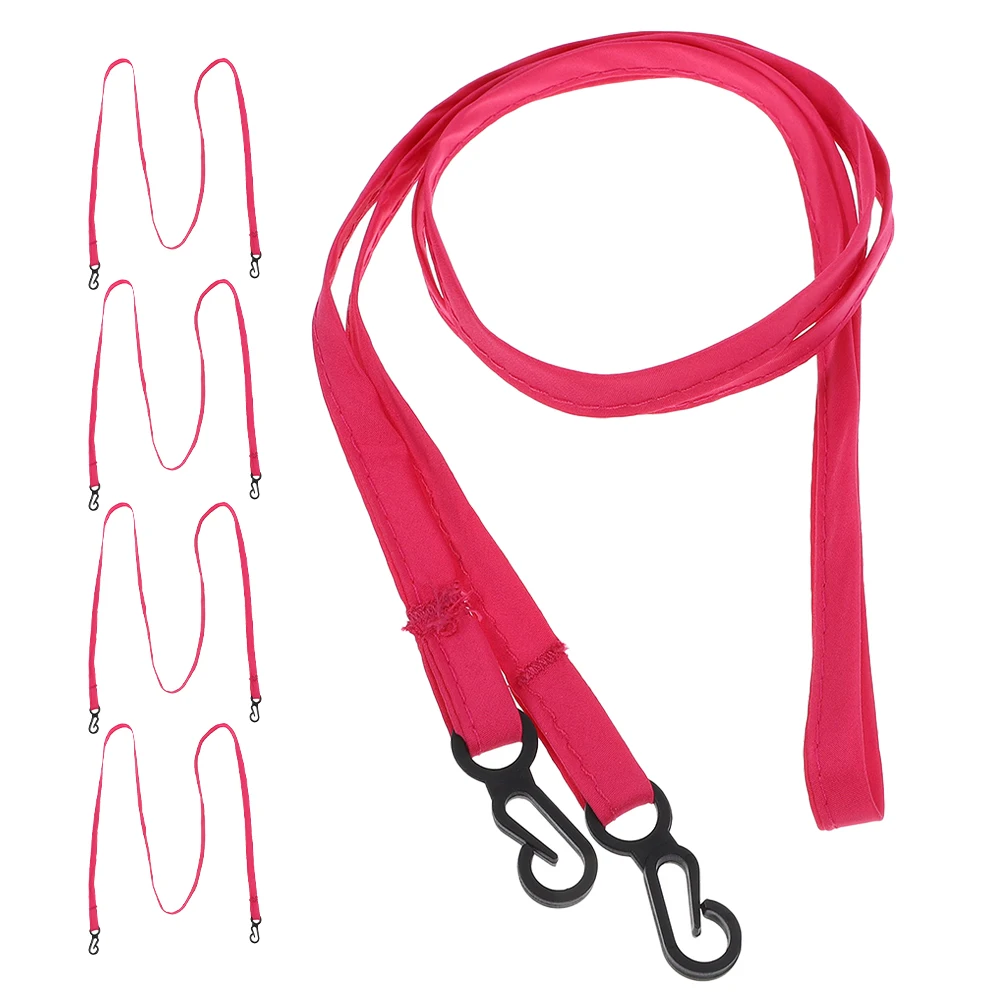 

5pcs Children Gloves Lanyard Nonslip Mittens Rope Winter Leashes Ski AntiLost Strap Baby Lightweight Material Soft Comfort