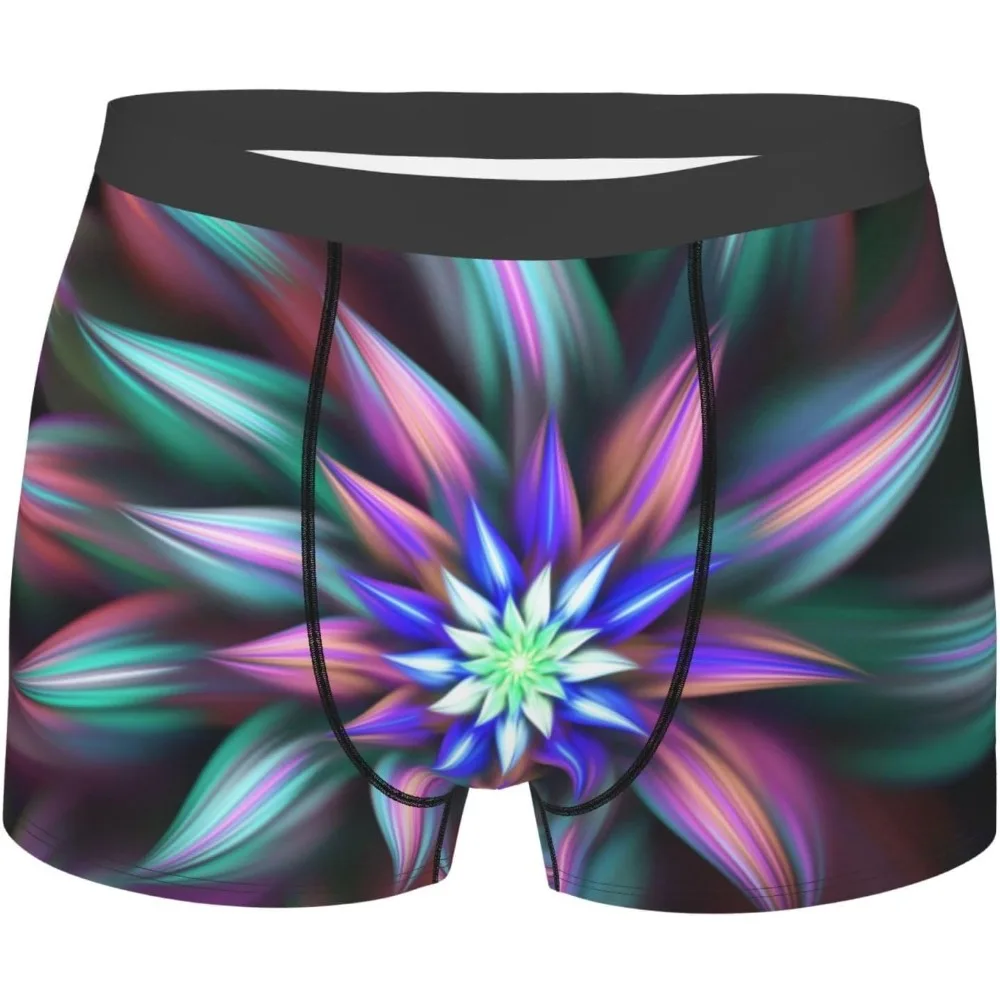 

Colored Abstract Men's Underwear Boxer Briefs Soft Comfortable Underwear