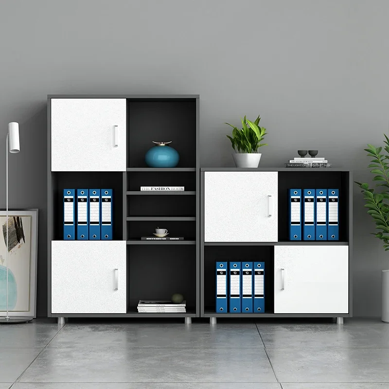 Tall Storage Filing Cabinet Vertical Stand Doors Drawers Modern Office Cupboards Open Nordic Armoires De Salon Modular Furniture