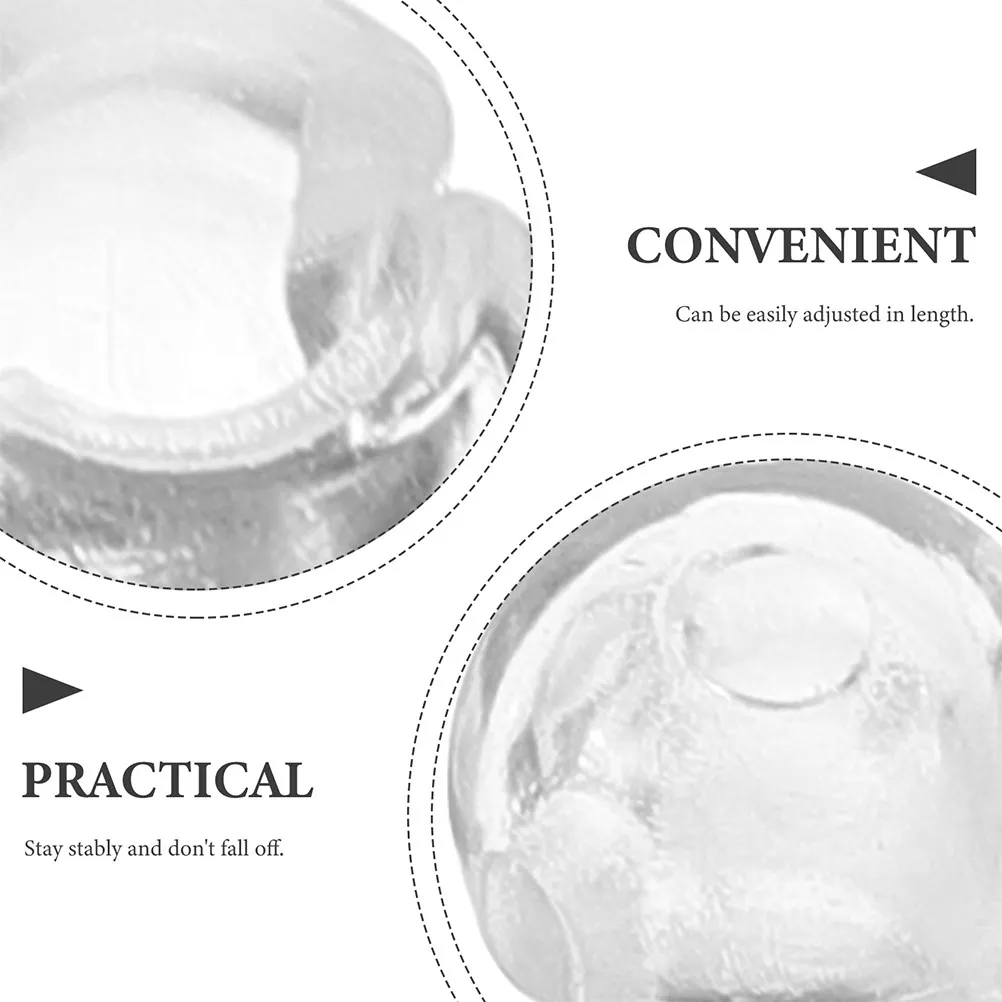24Pcs Blind Chain Stop Beads Clear Vertical Roller Blind Replacement Parts for Smooth Operation