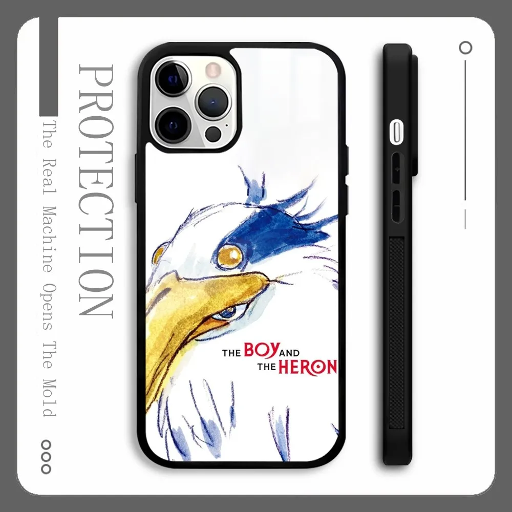 B-Boy And H-Heron Japan Cartoon Phone Case For IPhone 16 15 14 13 12 11 Pro Xs Max Mini Plus Celulares Hard Funda