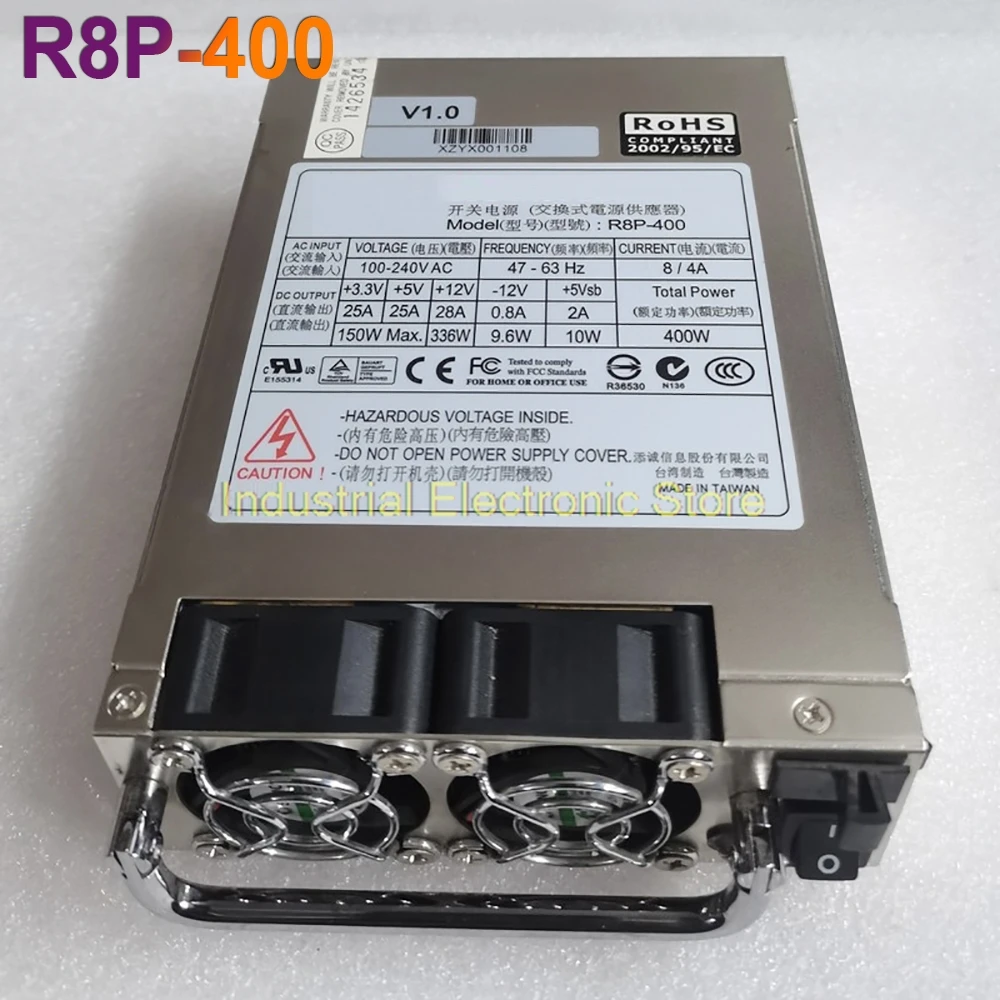 SS-400R8P For TC SURE STAR 400W 1+1 Power Supply Module R8P-400 