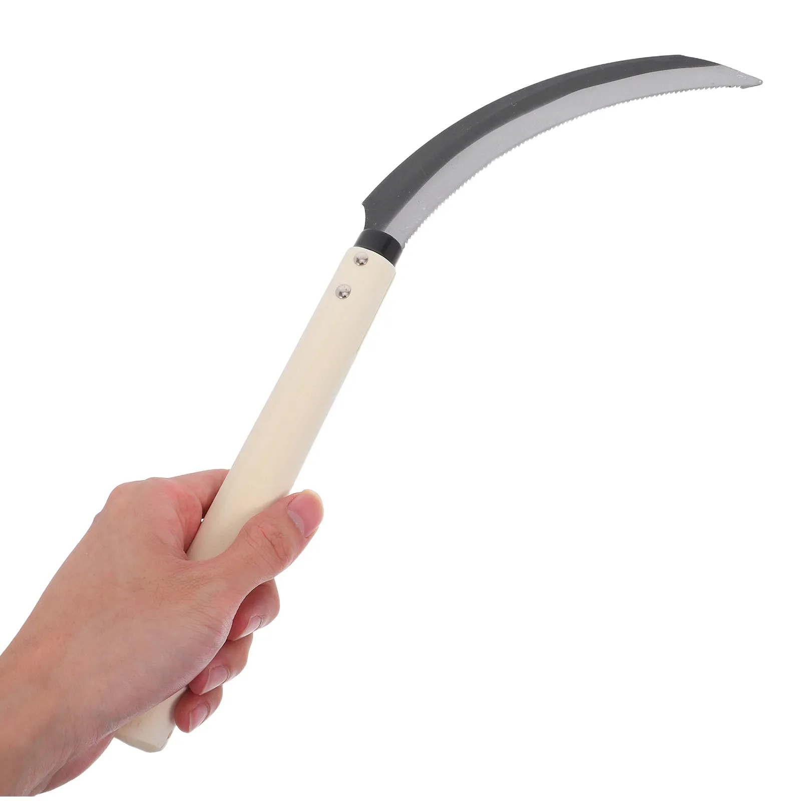 

Serrated Harvesting Sickle Garden Farming Tool For Weed Removal And Harvesting Grain Cutter Household Weed Killer Weeding Tool