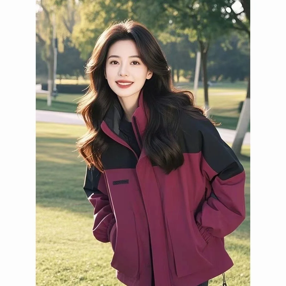 سترات راكبي الدراجات النارية سترة نسائية رقيقة للخريف ميلارد متدرجة مطوي مضغوطة احترافية أنيقة ورشيقة مجسمة للهالوين #1