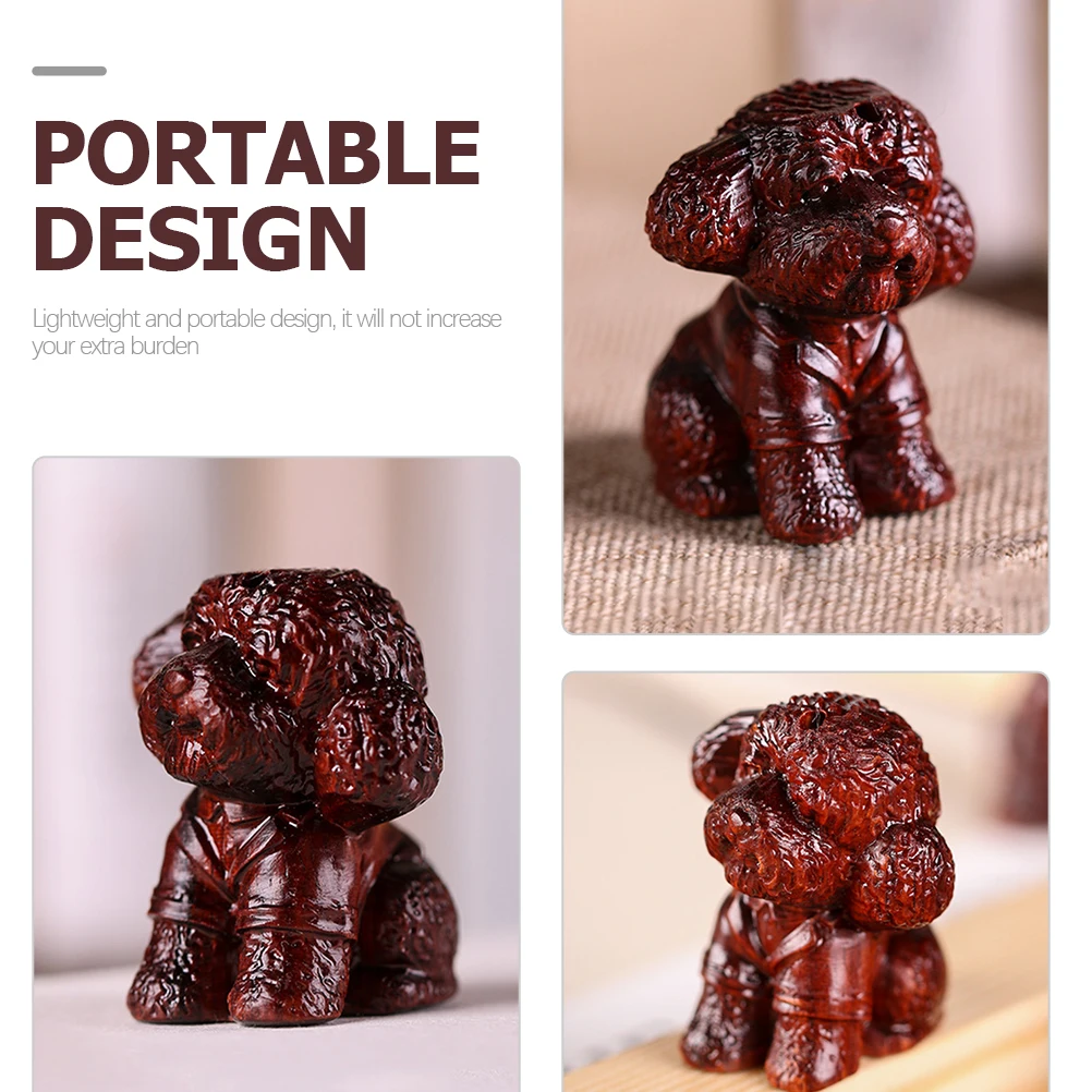

Carved Wooden Dog Charm Pendant Diy Keychain Necklace Bracelet Wood Craft Jewelry Making Accessory Decorative Wood Pendant