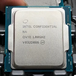 I9 11900 ES QVYE 11th generation 1200 pin CPU with eight cores and sixteen threads integrated display