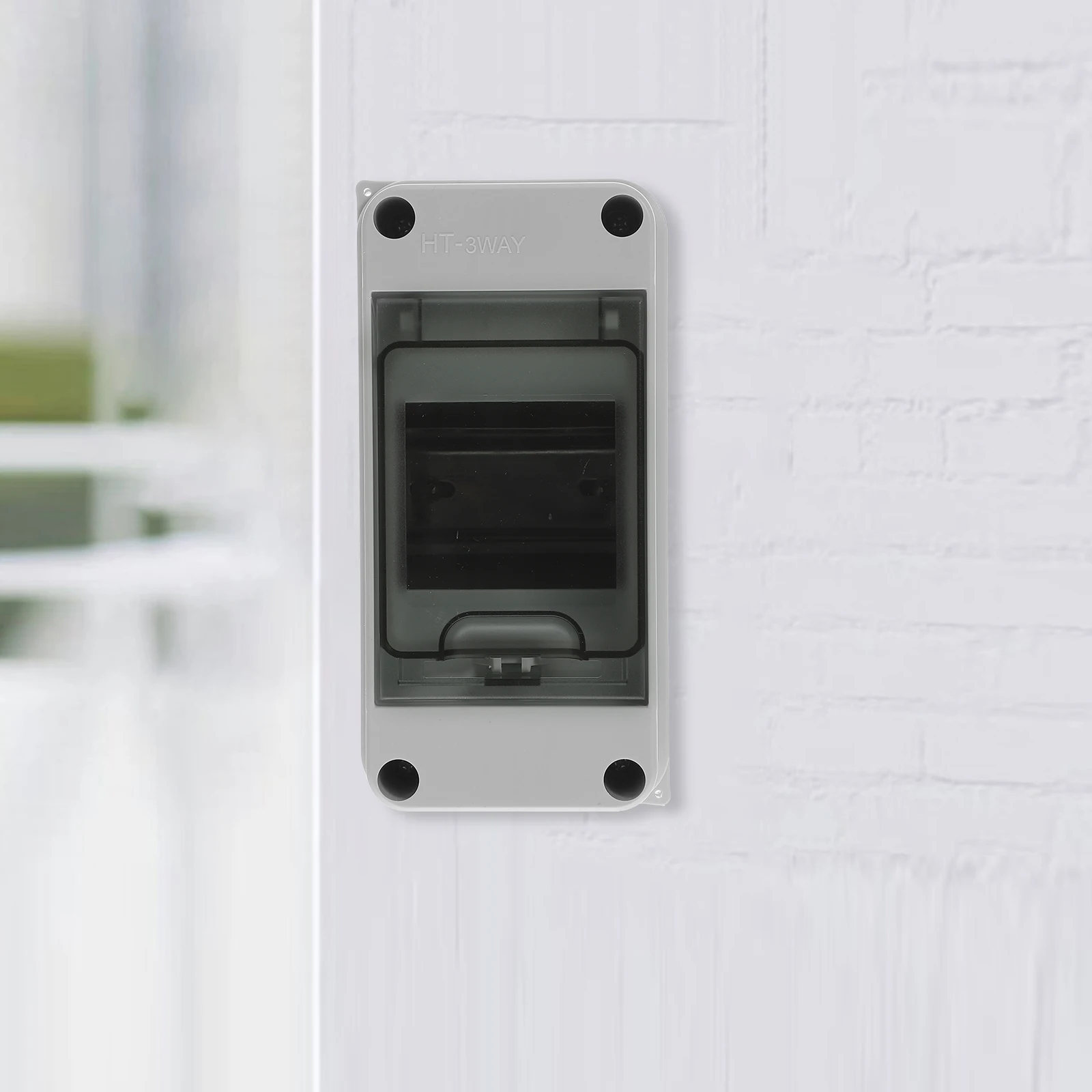 

Distribution Box Protection Enclosure Abs Outdoor Waterproof with Din Rail