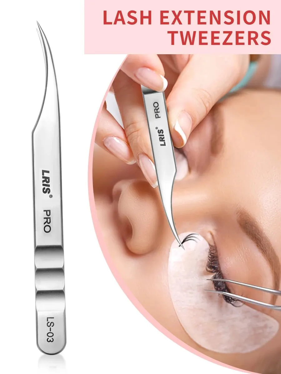 Grafting Eyelash Tweezers Beauty Eyelash ProfessionalWith High Precision Clip Kind Of Universal Eyelash Clip Dolphin Clip Flowe